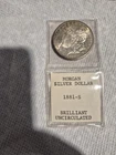 1881-S Morgan Silver Dollar Uncirculated