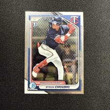 2024 BOWMAN CHROME PROSPECTS 1ST BYRON CHOURIO MINNESOTA TWINS #BCP-129