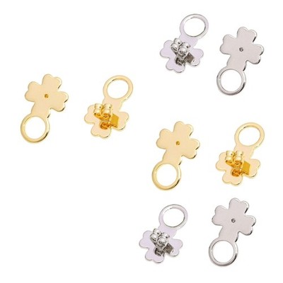 Comfortable Earring Support Clip with Butterfly Backs Earring Stoppers Supplies