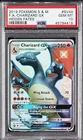 2019 POKEMON SUN & MOON HIDDEN FATES #SV49 FULL ART/CHARIZARD GX PSA 10