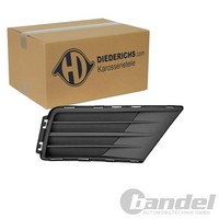 Diederichs Blende Schwarz StoßStange Rechts Passend FüR VW Caddy Ohne NSW