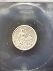 SASA 1912-FG Silver Peru 1/2 Dinero ICG Ms61 Blast White — photo 2