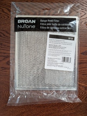 Broan NuTone BP29 aluminum range hood filter 8.75 x 10.5