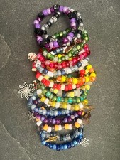 Kandi Pony Bead Bracelets Singles 15 random some with charms