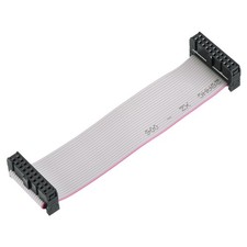 IDC Connector Flat Ribbon Cable 20 Pins FC 2.54mm Pitch 10cm Length