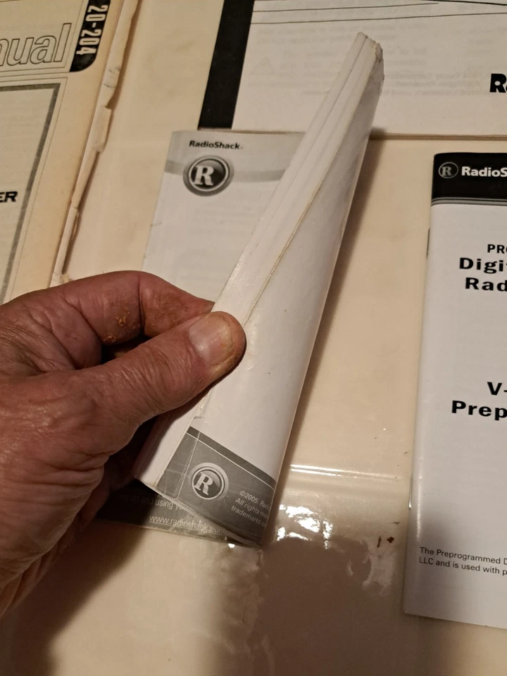 Realistic Pro-2001, -2096, -106/7 Scanner Manuals + Service Manual DX-300 pcopy - Image 3 of 4