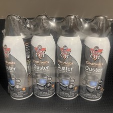 Falcon Dust-Off Electronics Compressed Gas Duster, 10oz - 4 Pack