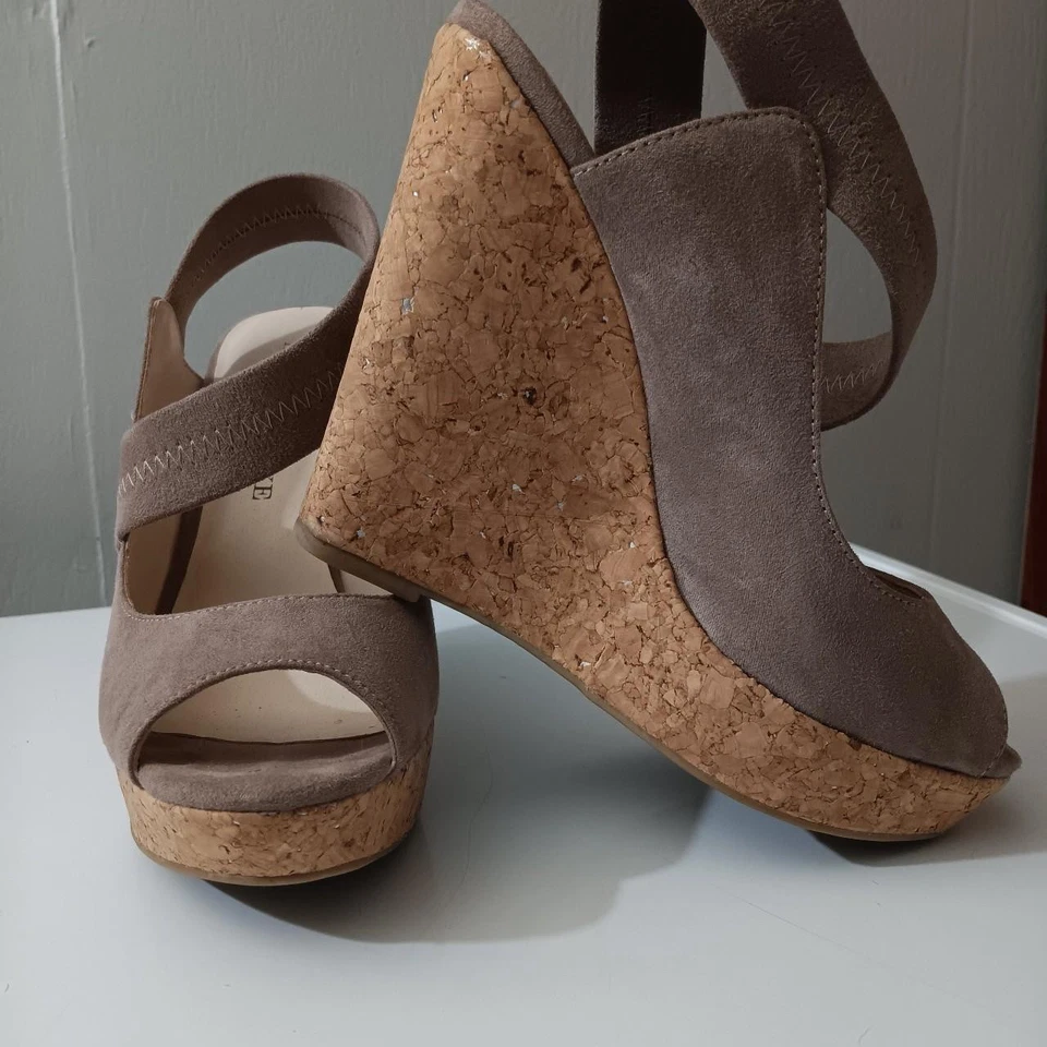 Желтовато-коричневые клинья Audrey Brooke размер 6 - Изображение 4 из 4