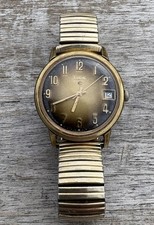 Vintage Elgin Watch Two Tone Gold Colored