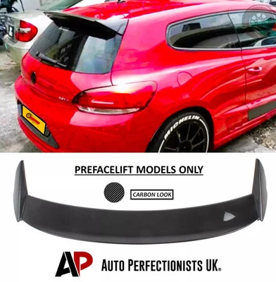 Aileron de toit arrière en fibre de carbone pour VW Scirocco TSI TDI R OS Style 2008-2014 ! - Photo 1/4