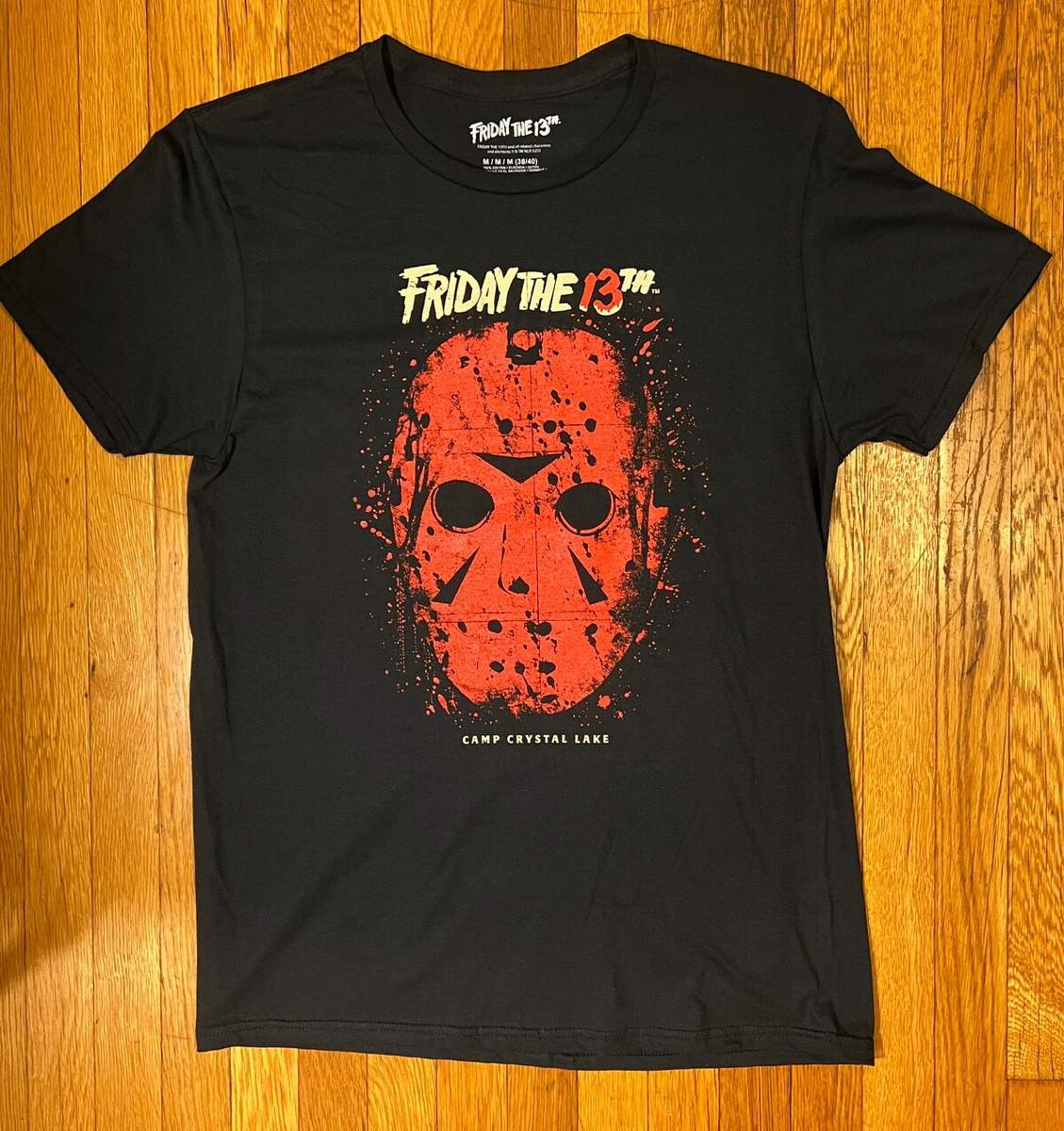 Friday the 13th Camp Crystal Lake T-Shirt Shirt Horror Jason