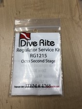 Dive Rite RG1215 Second Stage Service Kit New