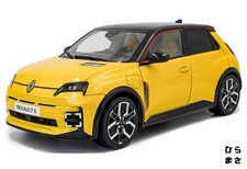 Diecast 1/18 Renault 5 ETECH 2024 Yellow Detailed Collectible