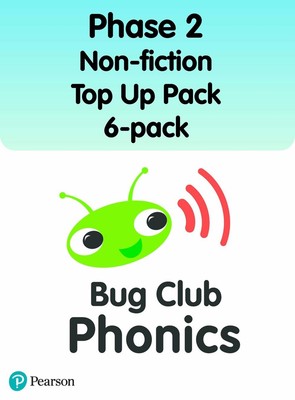 Bug Club Phonics Phase 2 Sachbücher Aufladen 6er-Pack (96 Bücher) von Sarah Load