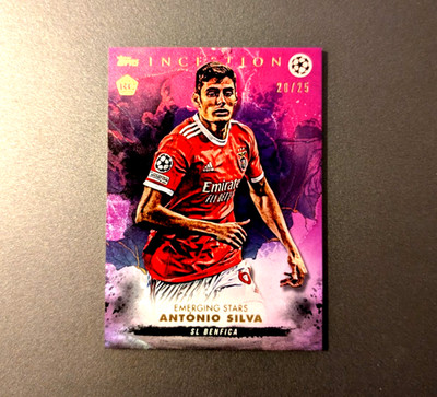 Antonio Silva RC Rookie - 2022 Topps UEFA Inception - Purple /25