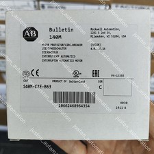 New Original ALLEN BRADLEY 140M-C2E-B63 CIRCUIT BREAKER MOTOR PROTECTOR SER C