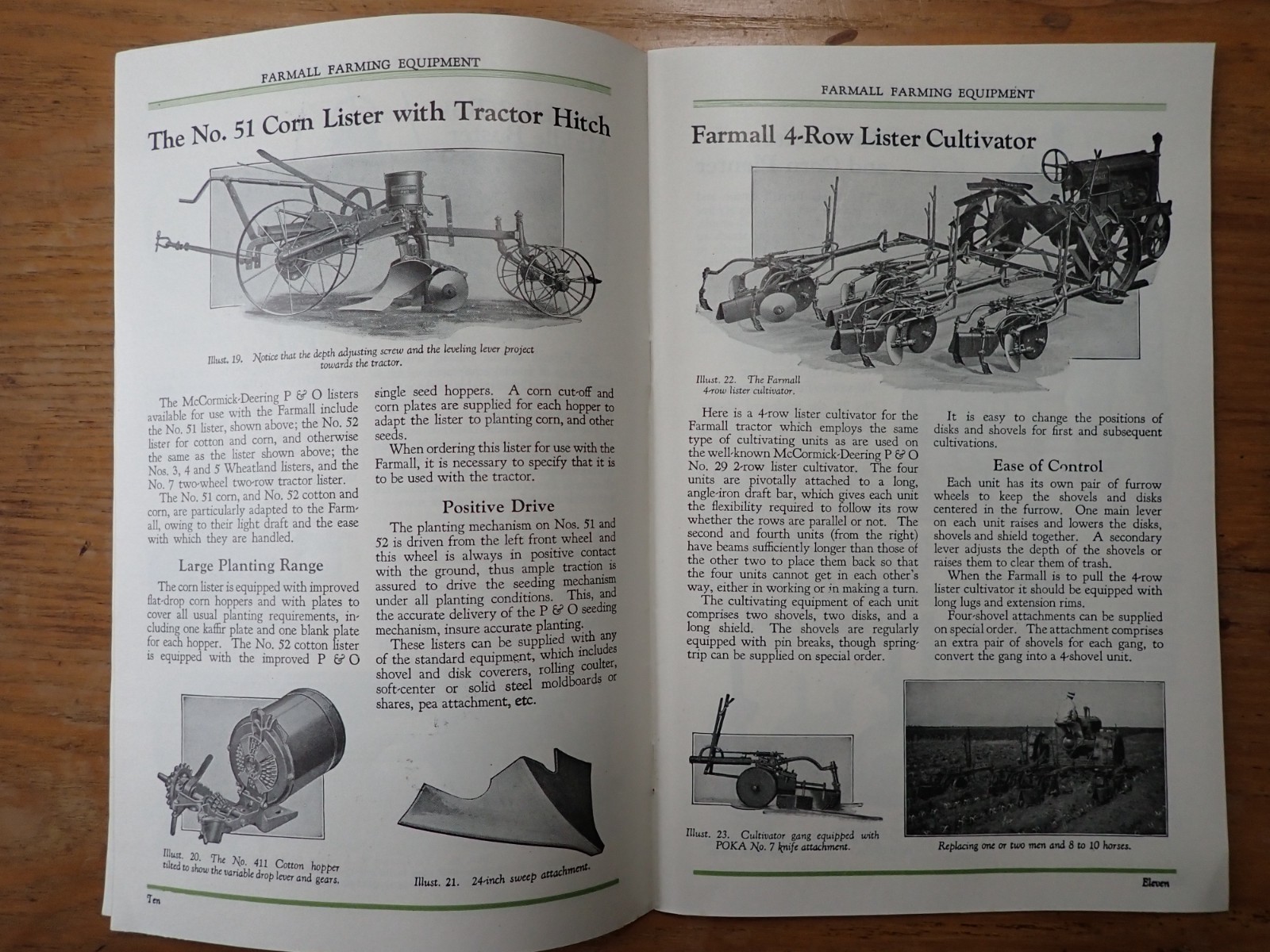 Vintage McCormick-Deering Farmall  & Equipment Sales Brochure  A-260-S