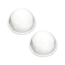 2pcs Diameter 35mm Flat Convex Lens Height 20mm Optical Lens 2.5mm