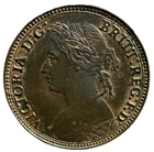 1874 Victoria Farthing — photo from another recent sale