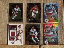 Antonio Gibson 6 Card Lot - Includes 3 RC, 1 MEM, And 1 /299