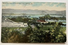 Roller Coaster Amusement Postcard Camden Park...