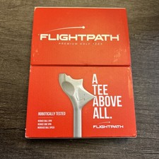 FlightPath Premium Golf Tees Durable Plastic 2.75" Tall 8 Pack Lot Of 2