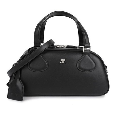 Courreges Leder Bowling Tote Bag 139992357