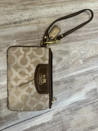 Bracciale Coach Marrone Marrone Oro Mai Usatoe Ottimeioni!