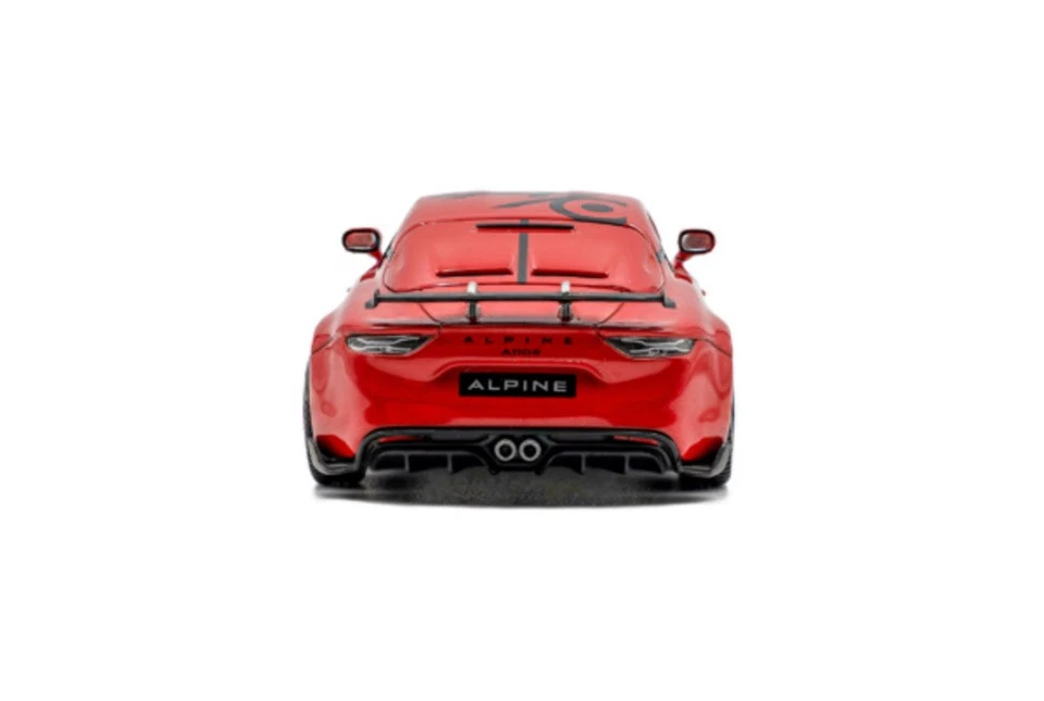 Alpine A110 Radicale 70 2024 Rosso Modellino Auto 1:43 Solido - Immagine 3 di 4