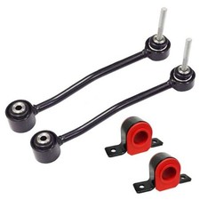 6 PC Front Sway Bar Stabilizer Link Kit CODE RED EXTREME Bracket/Bushing