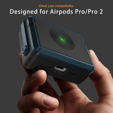 For AirPods Pro 2nd / 1st Case with Phone Stand Drop-Protection Cover Lanyard