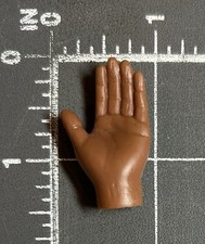 Rubber Finger Puppet Tiny Mini Miniature Small Black Hand Shake High Five Toy
