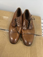 Aldo Men  s Brown Leather Dress Shoes Size 11 Oxford Lace Up Formal Business