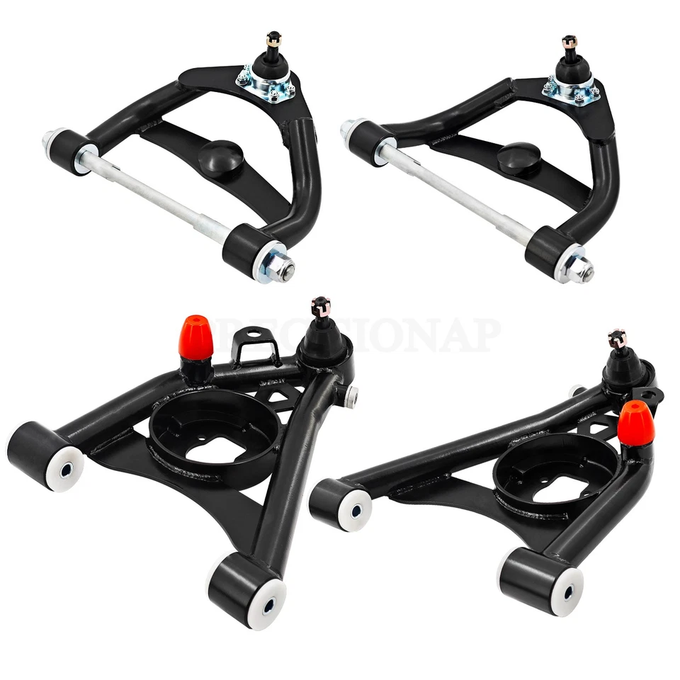 For Chevrolet Malibu&S10 1978-1983 G-Body Tubular Control Arms Upper & Lower Kit Foto 4 de 4