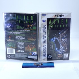 Alien Trilogy CIB W/ Manual - Sega Saturn