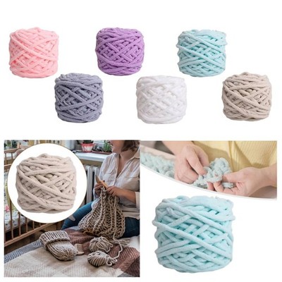dickes weiches Raupengarn zum Handstricken, Strickdecken,
