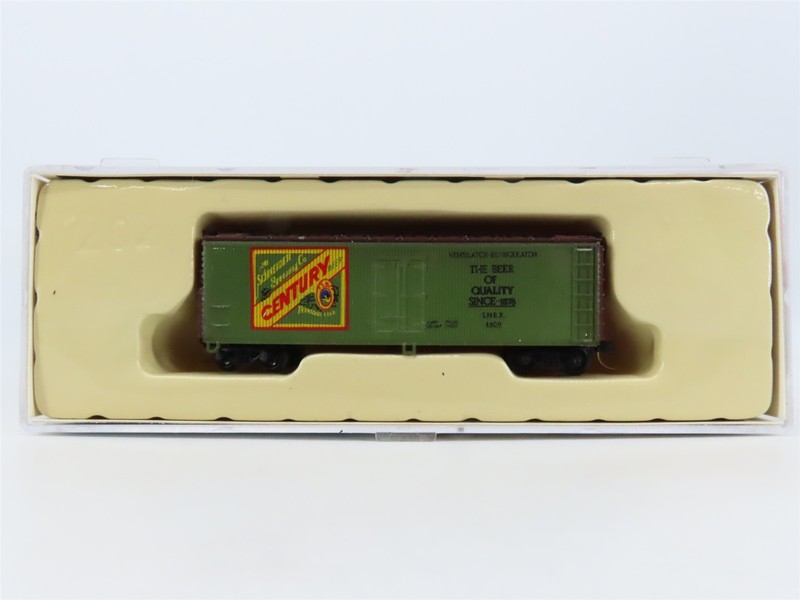 N Scale Con-Cor 0001-01351T SNBX Century Beer 40' Wood Reefer #4600