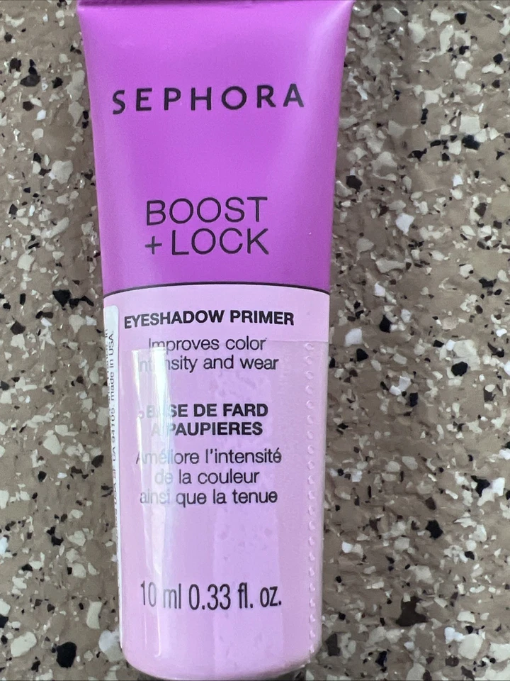 Sephora Boost + Lock Eyeshadow Primer, 0.33 fl oz/10 mL NEW SEALED - Image 4 of 4
