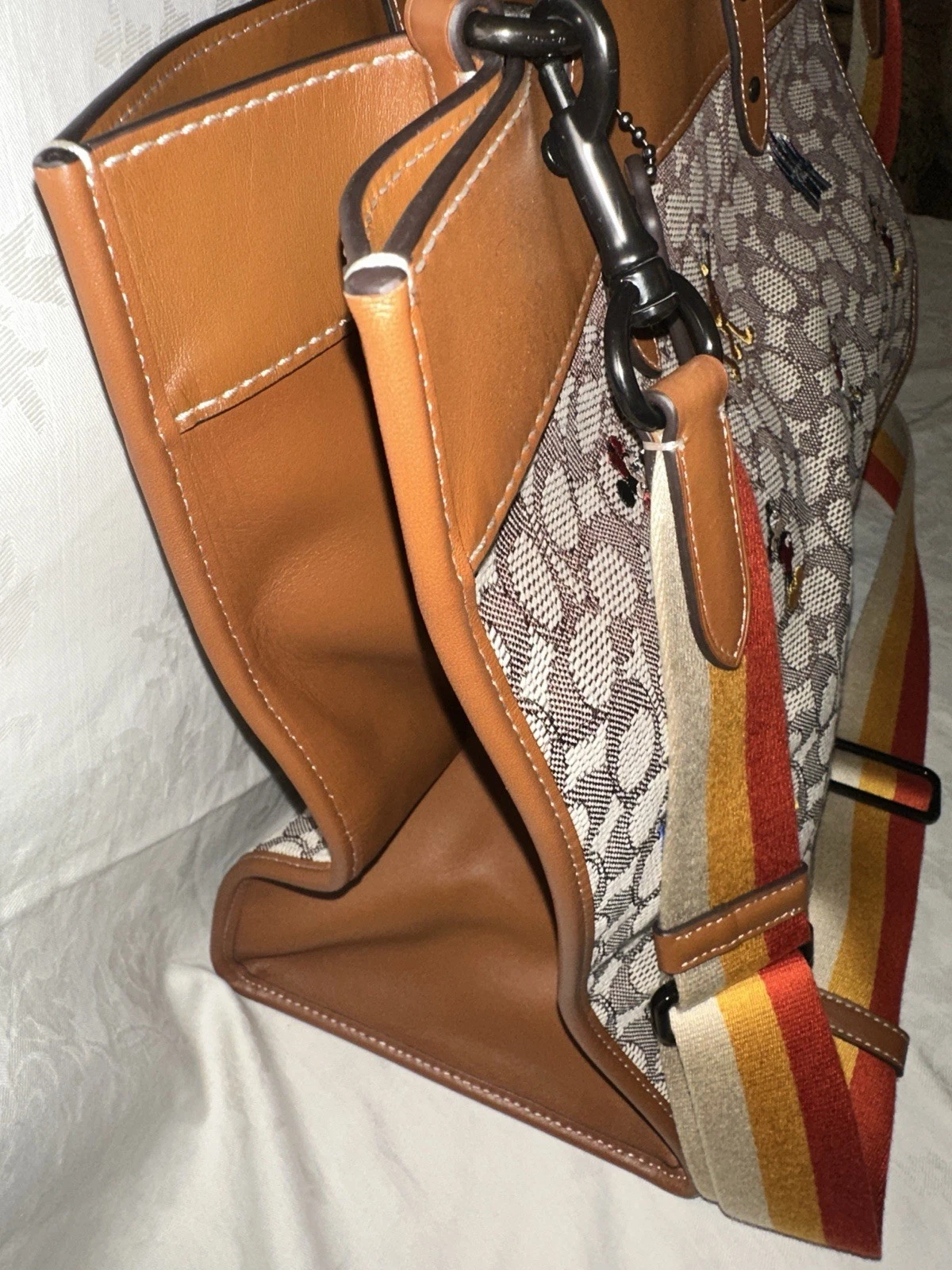 Borsa Coach Disney Collaboration 40 Topolino in pelle tote bag borsetta RARA limitata