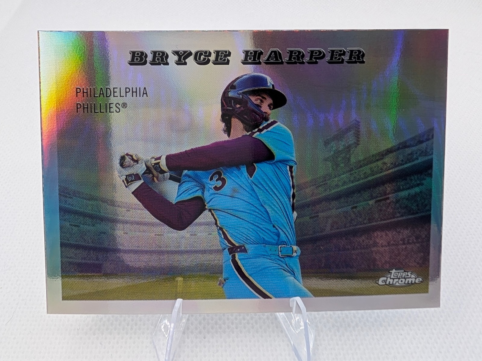 2025 Topps Chrome Platinum - 1955 Topps Rails And Sails Bryce Harper #55RS-20