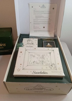 Dept 56 Snowbabies Friendship Club 1998-1999 ''Baby It's Cold Outside''