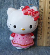 HELLO KITTY PINK DRESS Vintage Christmas Tree Ornament ORN121