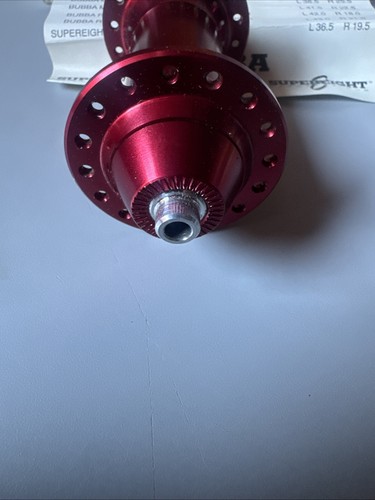 Mozzo anteriore Ringle Super Bubba 32 fori rosso - Foto 2 di 7