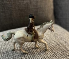 Britains Plastic Girl With Pigtails Child Rider Figurine