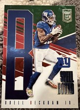 2017 Donruss Elite - Spellbound Odell Beckham Jr. #34 Green