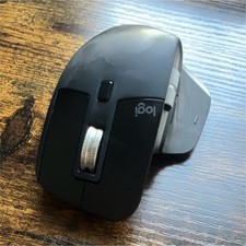Logitech MX Master 3S for Mac Wireless Mouse Black Optical 8000 DPI 7 Buttons