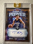 Topps 2025-26 Topps Three Tristan Da Silva Orlando Magic Auto #TP-TD