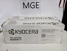 Lot of 2 Kyocera TK-8737K Toner Kit Black OEM NEW Genuine TK 8737 K 7052i 7353i