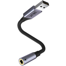 USB to 3.5Mm Audio Jack Adapter USB a to 3.5Mm TRRS USB to Audio Jack Adapter