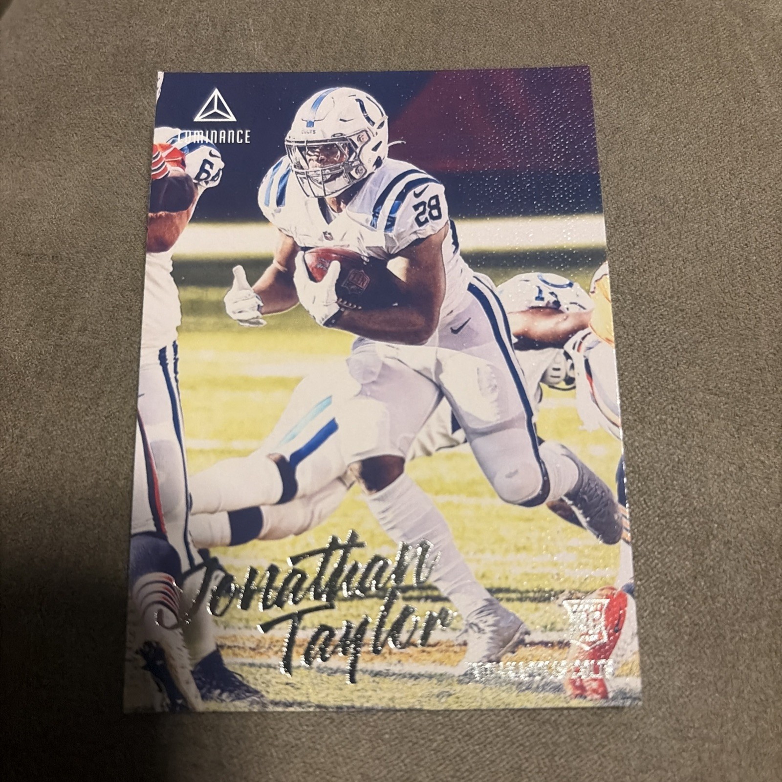 2020 Panini Chronicles - Luminance Update Rookies Jonathan Taylor #215 (RC)